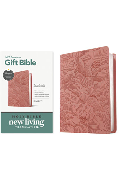 Tyndale House Publ Biblia cadou premium NLT, cu filament (cu aspect de piele,...