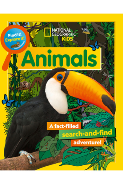 Natl Geographic Soc Găsește-l! Explorează-l! Animale