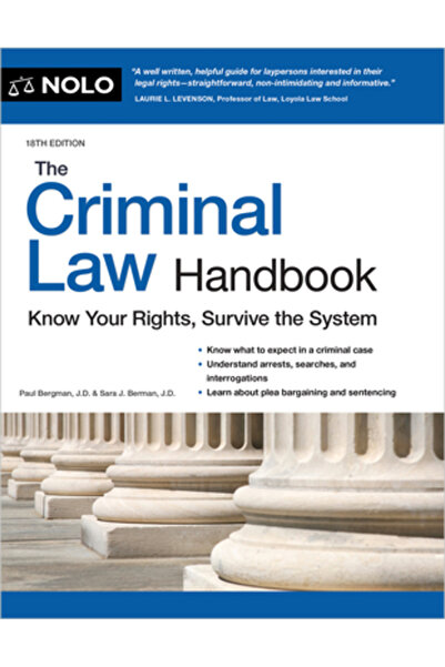 Nolo Pr Manualul de drept penal: Cunoaște-ți drepturile, supraviețuiește sist...