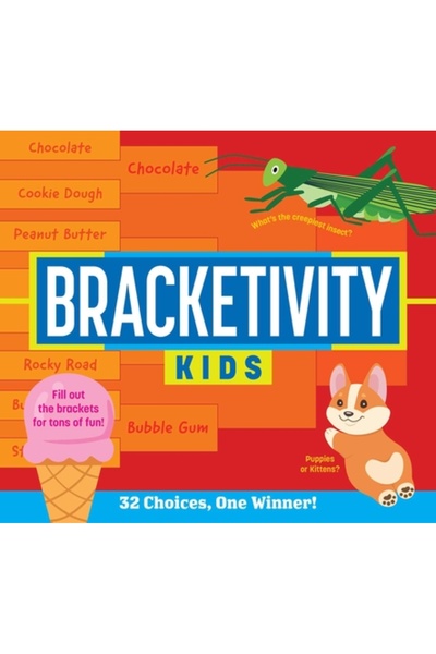 Andrews Mcmeel Pub Bracketivity Kids: 32 Choices, One Winner!