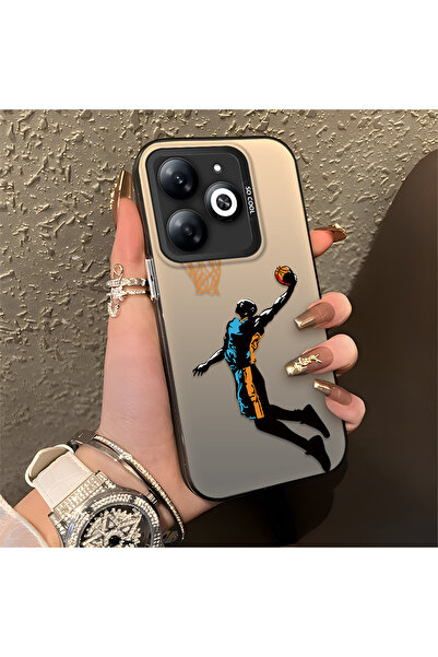 Hontinga حافظة متوافقة مع هاتف Infinix Smart 8/8 Pro، حافظة هاتف صلبة مضادة ل...