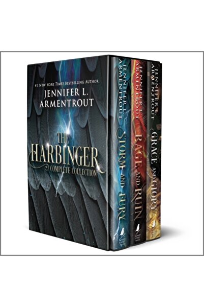 Hqn Books Setul cutiei Jennifer Armentrout din seria Harbinger: Furtună și fu...