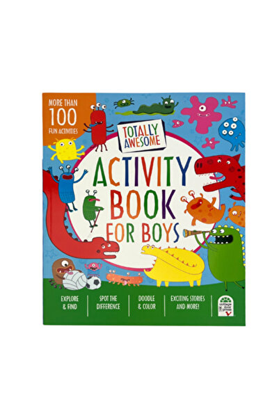 Parragon O carte de activități absolut minunată pentru băieți