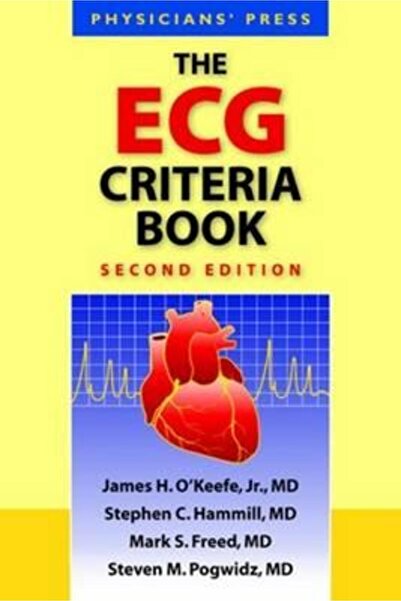 Jones & Bartlett Publ Inc Cartea cu criterii ECG: Physicians' Press