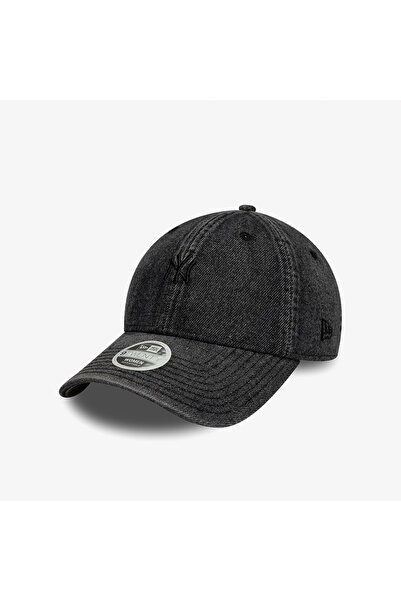 NEW ERA New York Yankees Denim 9Twenty Kadın Siyah Şapka