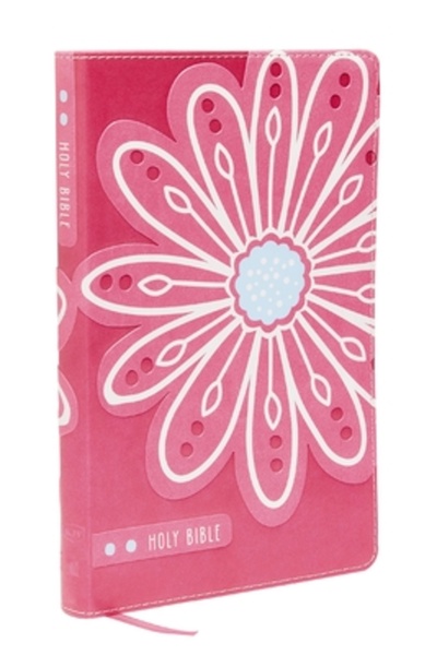 Zondervan Pub House Biblia KJV pentru copii, imitație de piele, roz: ediție T...