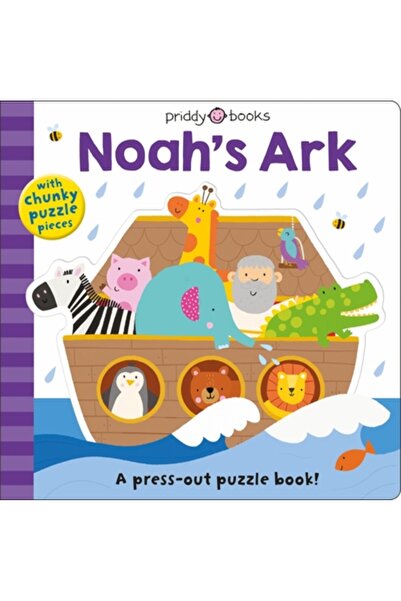 Priddy Books Puzzle și Joacă-te: Arca lui Noe: O carte cu puzzle-uri de impri...