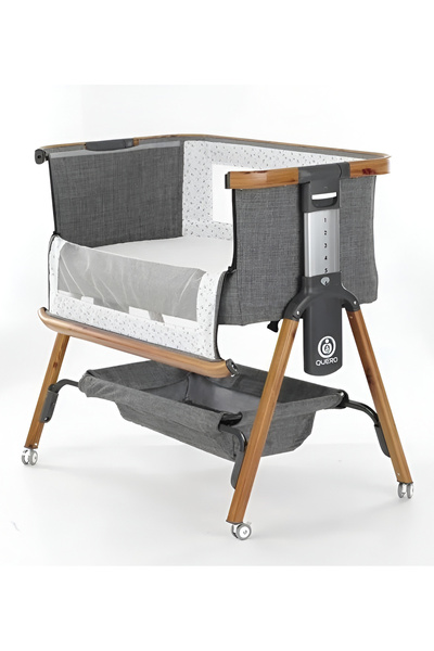 Quero Losa Anne Yanı Katlanır Kademeli Beşik