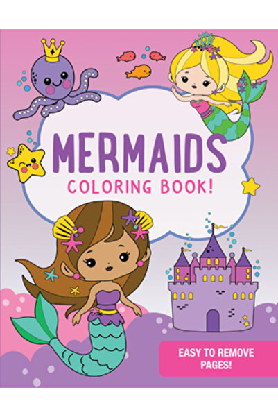 Peter Pauper Carte de colorat cu sirene