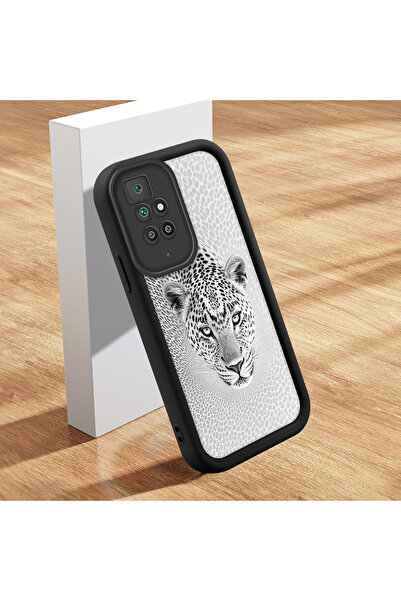 Hontinga حافظة هاتف من السيليكون الناعم المتوافقة مع هاتف Redmi 10 مضادة للسق...