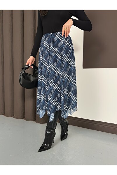 Nazline Women's long chiffon skirt