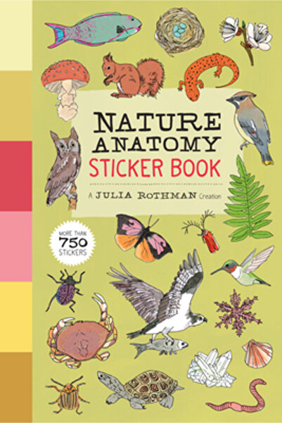 Storey Pub Carte cu stickere Nature Anatomy: O creație a Juliei Rothman; Pest...