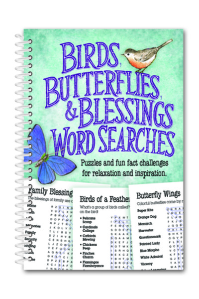 Product Concept Inc Căutare de cuvinte Păsări, Fluturi și Binecuvântări