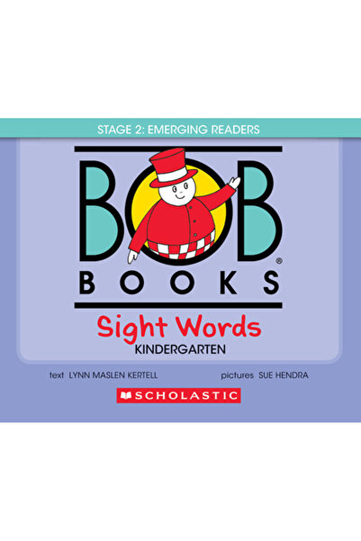 Scholastic Bob Books - Cuvinte de vedere pentru grădiniță, carte cu copertă c...