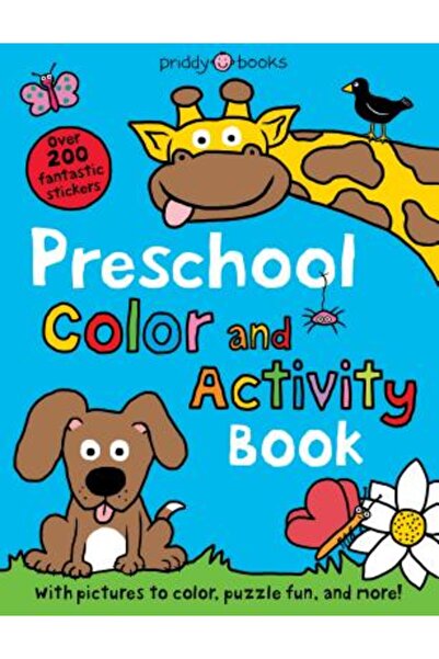 Priddy Books Caiet de colorat și activități pentru preșcolari