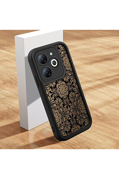 Hontinga حافظة هاتف من السيليكون الناعم متوافقة مع Infinix Smart 8/8 Pro، ملم...