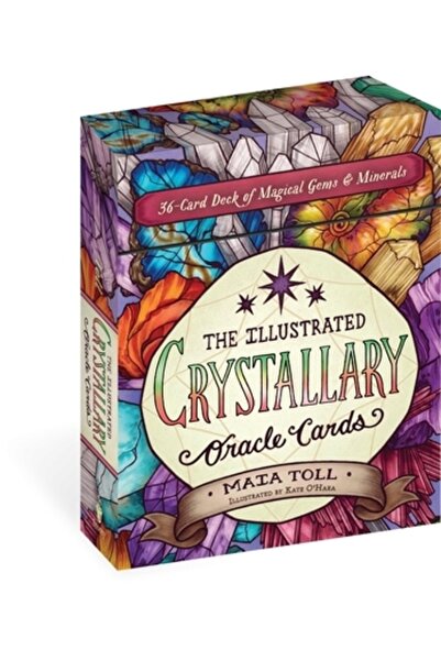 Storey Pub Cărțile Oracolului Cristalin Ilustrat: Pachet de 36 de cărți cu pi...