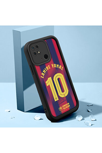 Hontinga حافظة هاتف من السيليكون الناعم المتوافقة مع هاتف Redmi 10C مضادة للس...