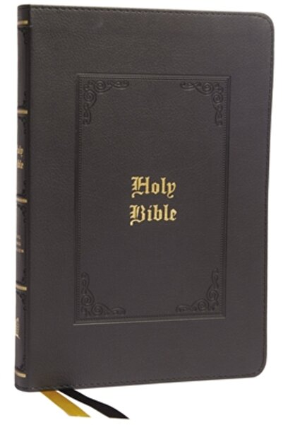 Thomas Nelson Pub Kjv, Biblie cu linie subțire și caractere mari, Serie vinta...