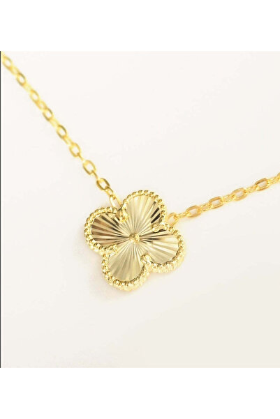 arcina jewellery قلادة برسيم 2 - فضة إسترليني عيار 925