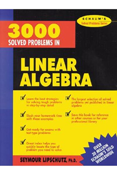 Mcgraw Hill Book Co 3.000 de probleme rezolvate în algebră liniară