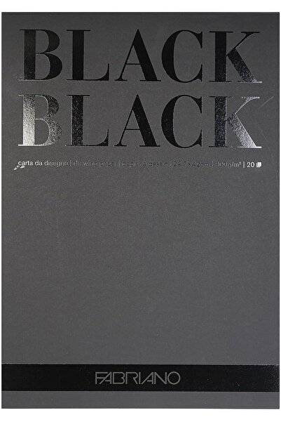 Fabriano Black Drawing Paper A3