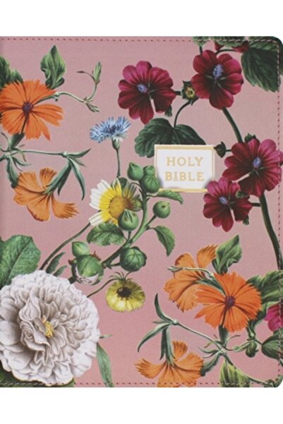 Zondervan Niv, Biblia Colecției Artisan, Tipărire mare, Leathersoft, Floral B...