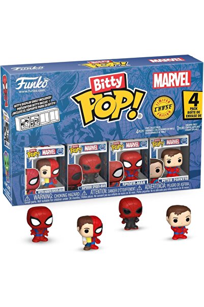 Funko مجموعة شخصيات بيتي بوب! مارفل سبايدرمان باركر المنقسمة (للأعمار من 3 سن...
