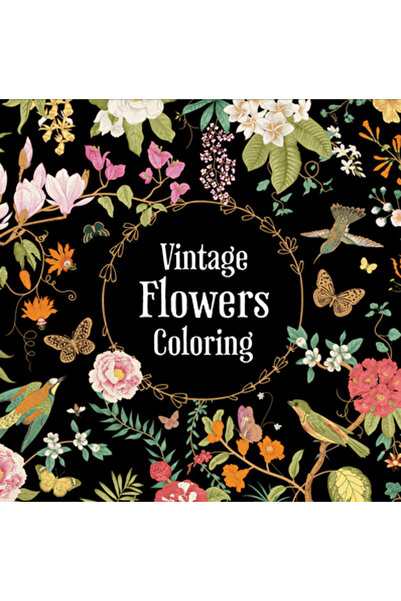 New Seasons Flori Vintage de Colorat (Cărți de Colorat cu Suveniruri)