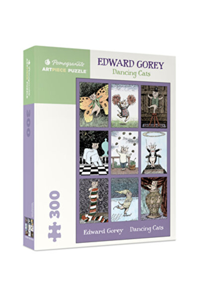 Pomegranate Communications Inc Puzzle Edward Gorey: Pisici dansatoare, 300 de...