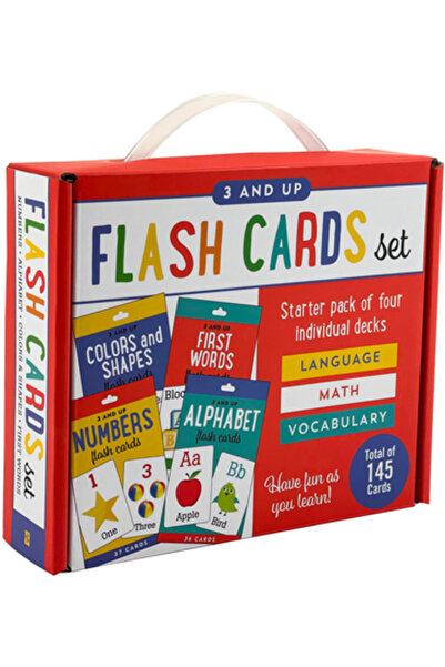 Peter Pauper Set de fișe: Alfabet, Culori și Forme, Primele Cuvinte și Numere...