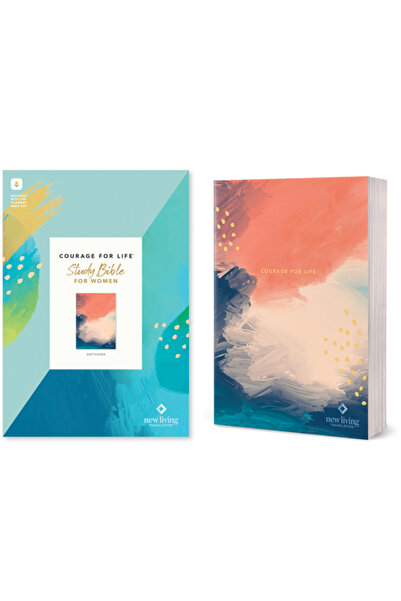 Tyndale House Publ Biblia de studiu NLT Curaj pentru viață pentru femei (cope...