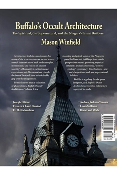 Greenleaf Book Group LLC Arhitectura ocultă a orașului Buffalo: Spiritualul, ...