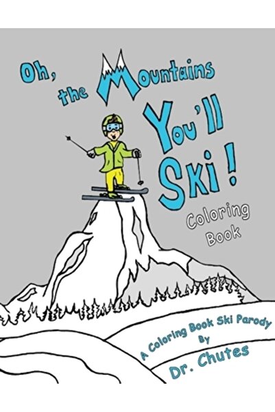 INDEPENDENT CAT O, munții pe care îi vei schia! O parodie a schiurilor din cartea de colorat