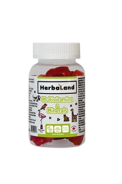 Herbaland Kids Multivitamin And Minerals 60 Adet