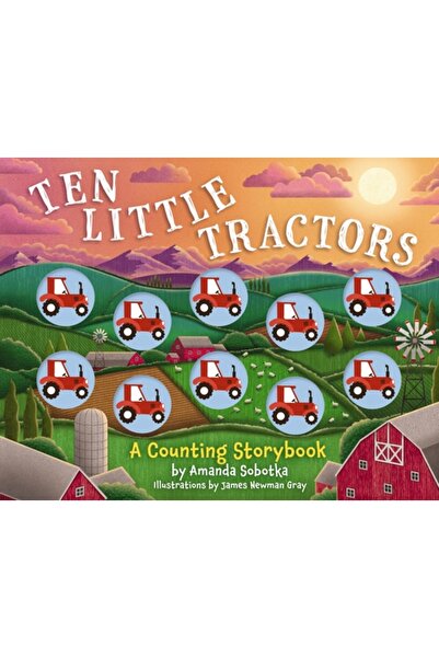 Applesauce Pr Zece tractoare mici: O carte de povești despre numărat