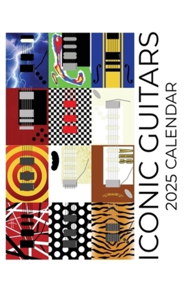 INDEPENDENT CAT Calendarul Iconic Guitars 2025: Calendarul 2025