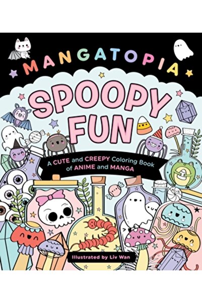 Castle Point Mangatopia: Distracție înfricoșătoare: O carte de colorat drăguț...