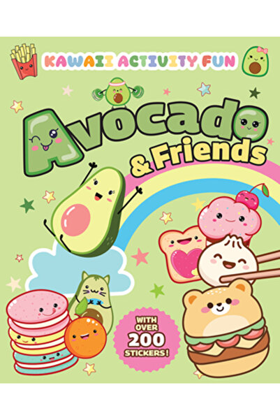 Dover Pubn Inc Avocado și prieteni: Activități Kawaii distractive (cu peste 2...