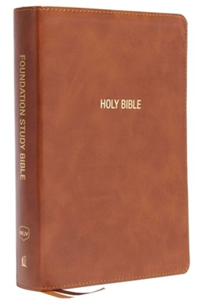 Thomas Nelson Pub Nkjv, Biblia de studiu fundamental, caractere mari, piele m...