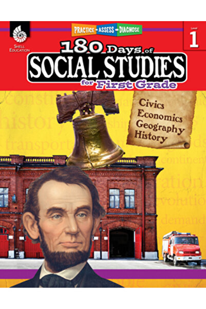Shell Educ Pub 180 de zile de studii sociale pentru clasa întâi (clasa 1): Ex...