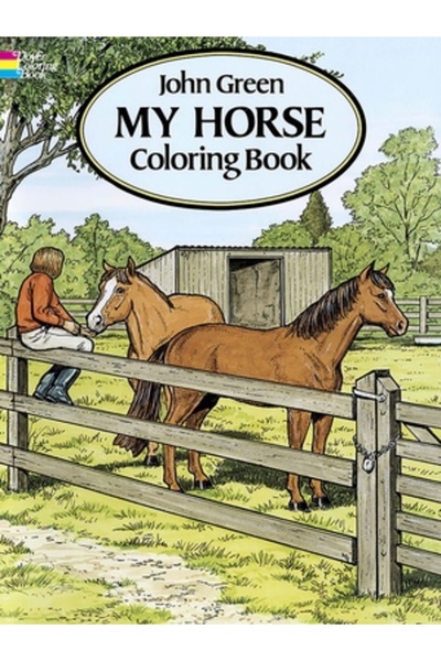 Dover Publications Cartea mea de colorat cu calul