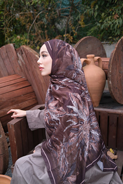 Mirel Soft Şal - Acı Kahve