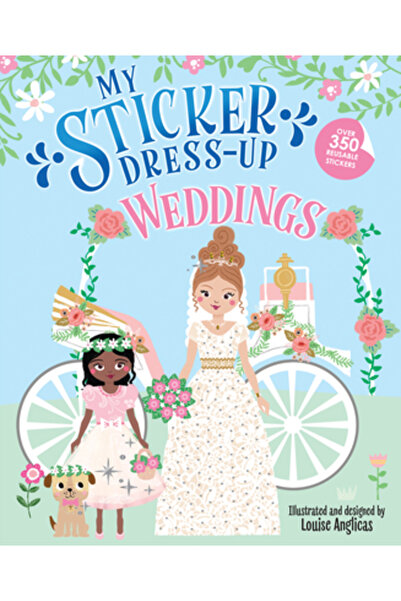 Sourcebooks Wonderland Jocul meu de îmbrăcat cu autocolante: Nunți