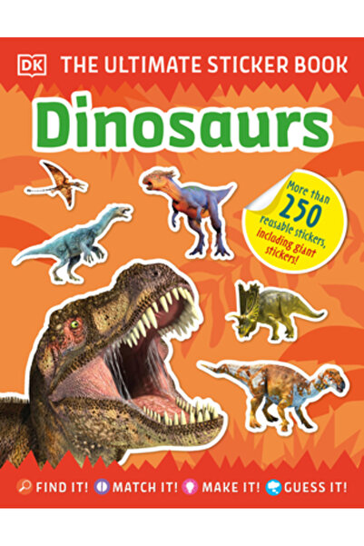 Dk Pub Cartea supremă cu stickere despre dinozauri