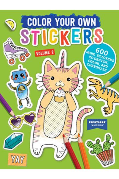 Workman Pr Colorează-ți propriile autocolante, volumul 2: Ediție comercială v...