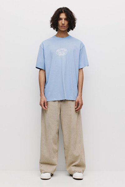 Pull & Bear Pull&Bear logolu t-shirt