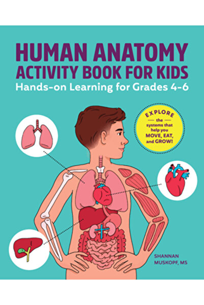 Rockridge Pr Caiet de activități de anatomie umană pentru copii: Învățare pra...