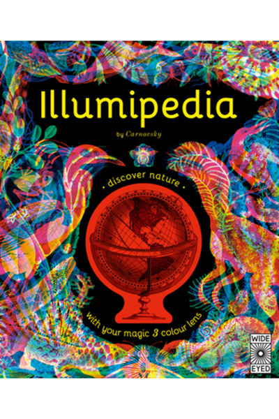 Wide Eyed Ed Illumipedia: Minunează-te de dinozauri, animale, oceane și bestii mici cu lentila ta magică tricoloră