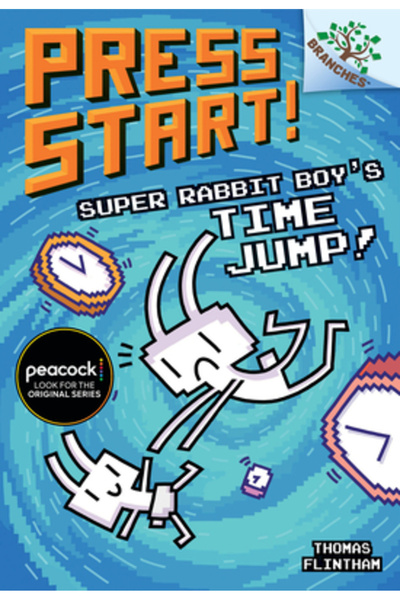 Scholastic Super Rabbit Boy's Time Jump!: A Branches Book (Press Start! #9), ...
